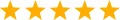 Clean Five-Star Rating Icon-2